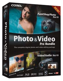 Academic Corel Photo & Video Pro X3 Bundle Win - Click Image to Close