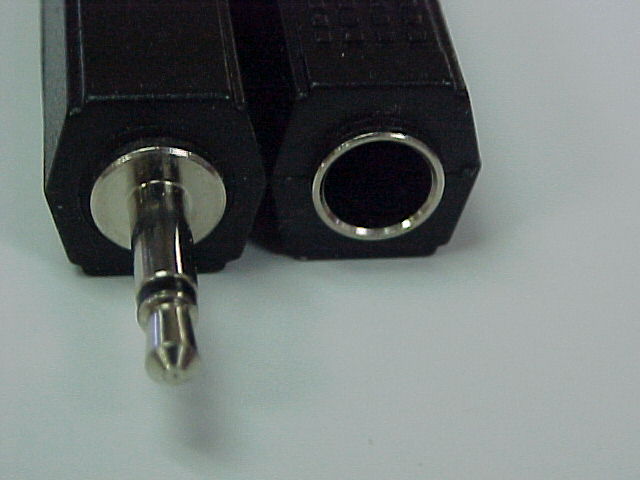 1/8"M - 1/4" F Audio Jack Adapter 1/8"M - 1/4" F Audio Jack Adapter